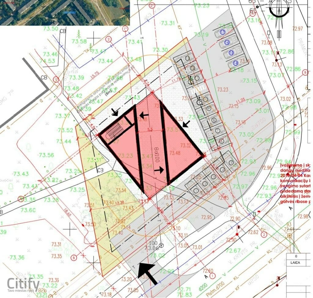 V. Krėvės pr. 79A (V. Krėvės pr. 79A) - Büroohoone - visuaalne