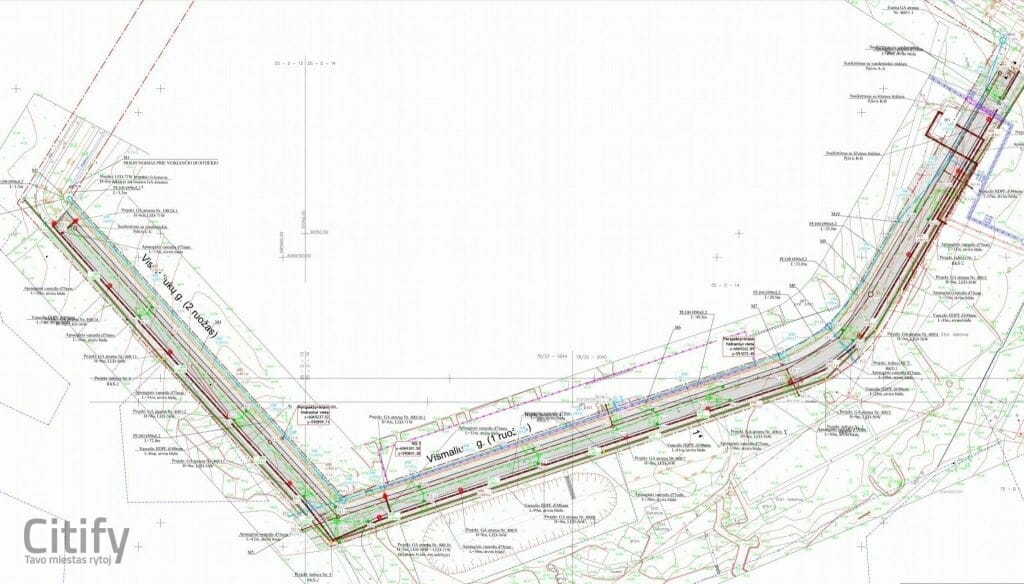 Vismaliukų g. (Vismaliukų g.) - Gatvė - vizualizacija
