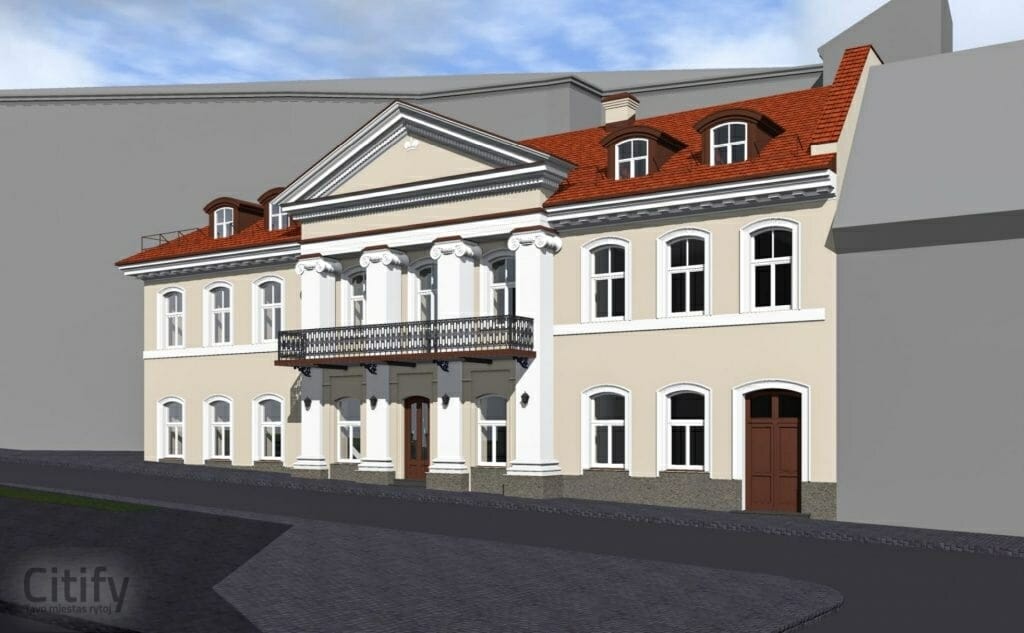 Visų Šventųjų g. 9 (Visų Šventųjų g. 9) - Multi apartment - visualization