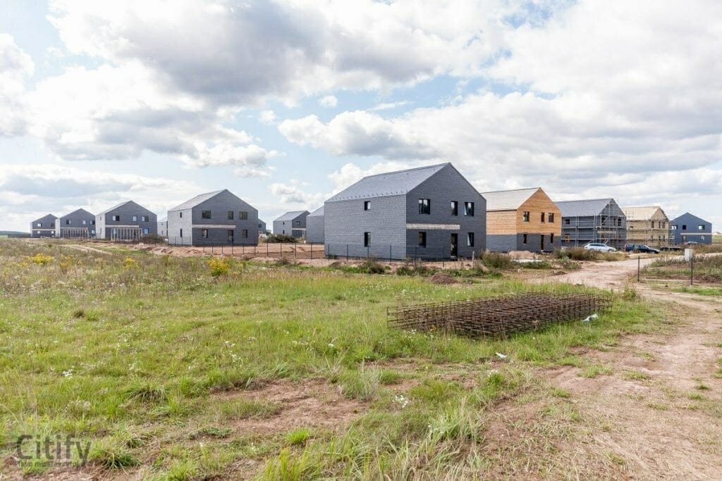 Akmenvilis (Šaltalankių g. 1) - Rindu mājas - būvdarbu attēli