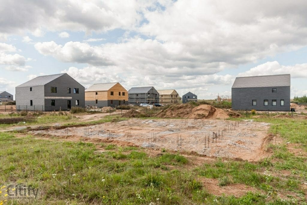 Akmenvilis (Šaltalankių g. 1) - Rindu mājas - būvdarbu attēli