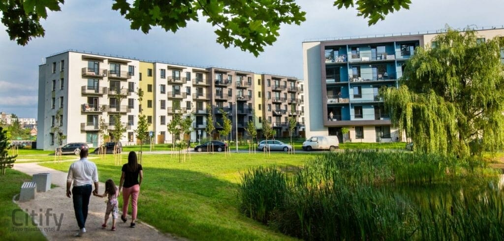 Linkmenų ežerai 1 etapas (Linkmenų g. 34) - Korterelamu - ehituse fotod