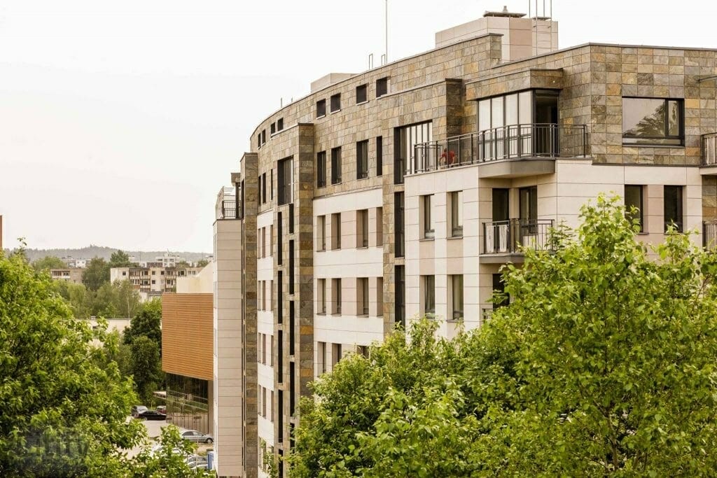 Ozo trikampis (Kernavės g. 88) - Multi apartment - construction photos