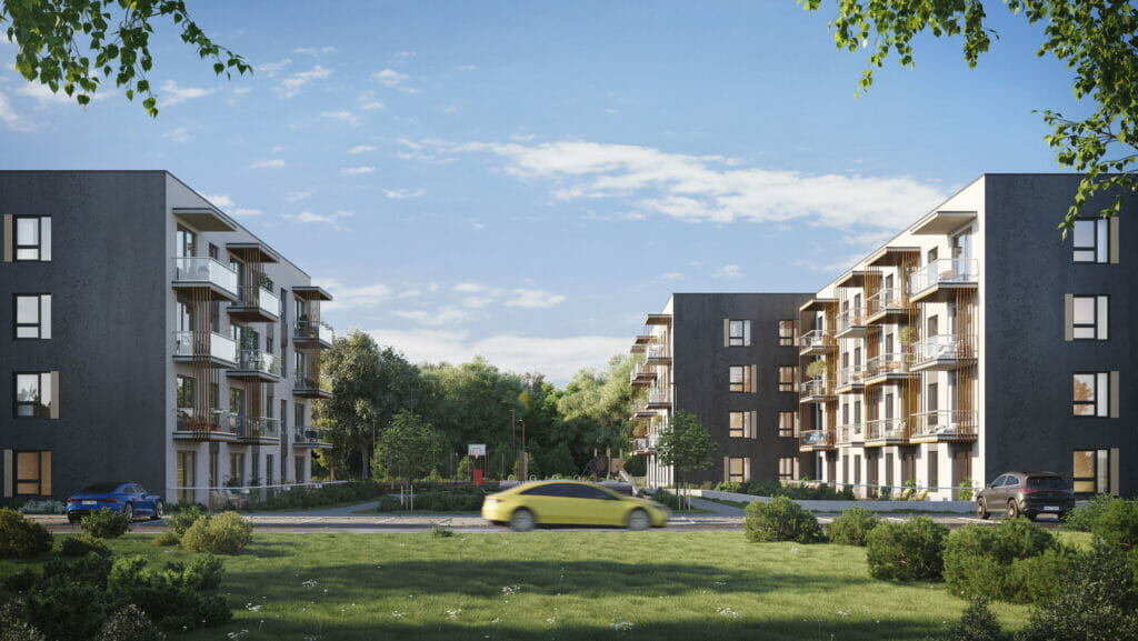 Bajorų alėjos 3 etapas (Salaspilio g. 1) - Multi apartment - visualization