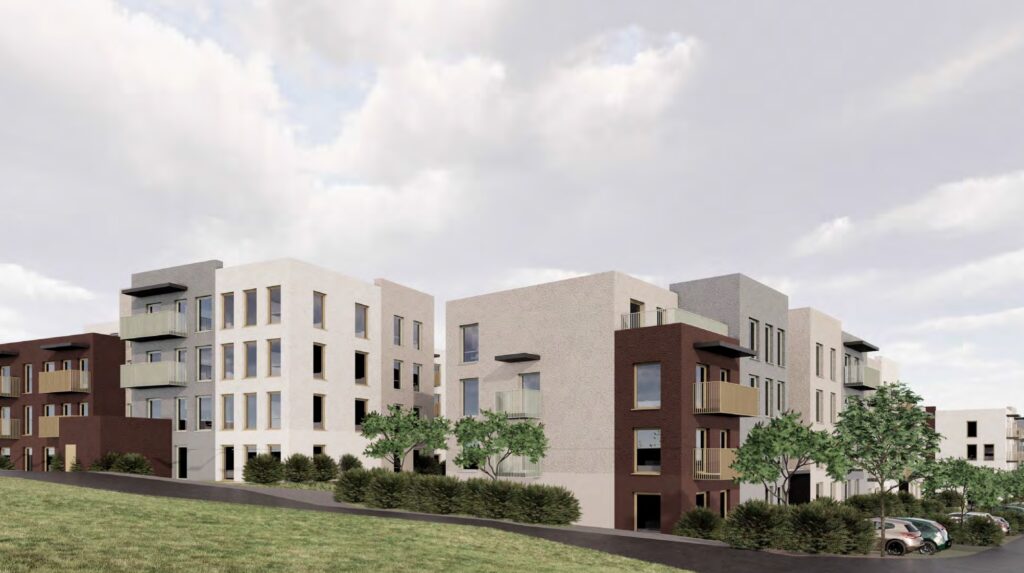 Bajorų alėjos 6 etapas (Salaspilio g. 2) - Korterelamu - visuaalne