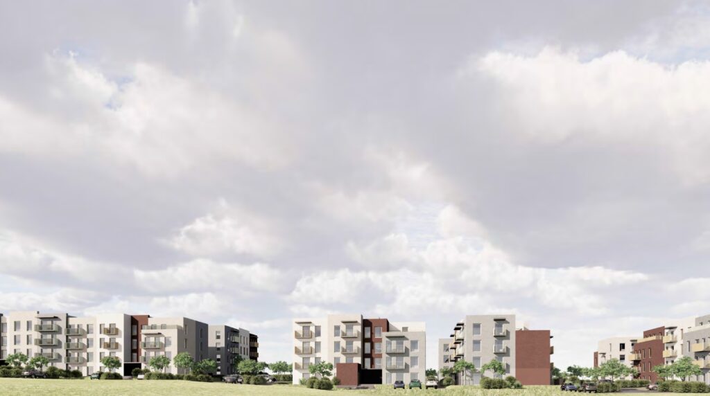 Bajorų alėjos 6 etapas (Salaspilio g. 2) - Korterelamu - visuaalne