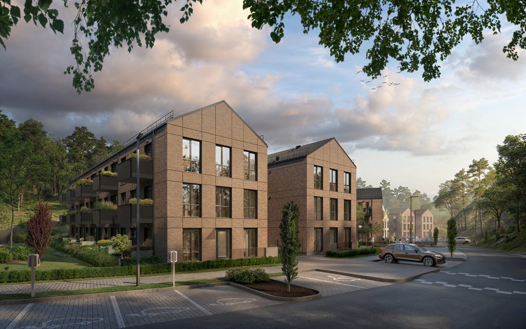 MOSSO Valley 2 etapas (Burbiškių g. 3) - Daugiabutis - vizualizacija