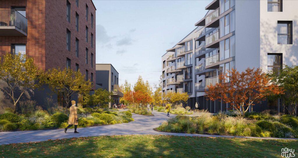 Baltupis 1 etapas (Didlaukio g. 53) - Korterelamu - visuaalne