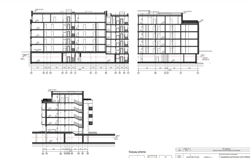 Baltupis 1 etapas (Didlaukio g. 53) - Korterelamu - visuaalne