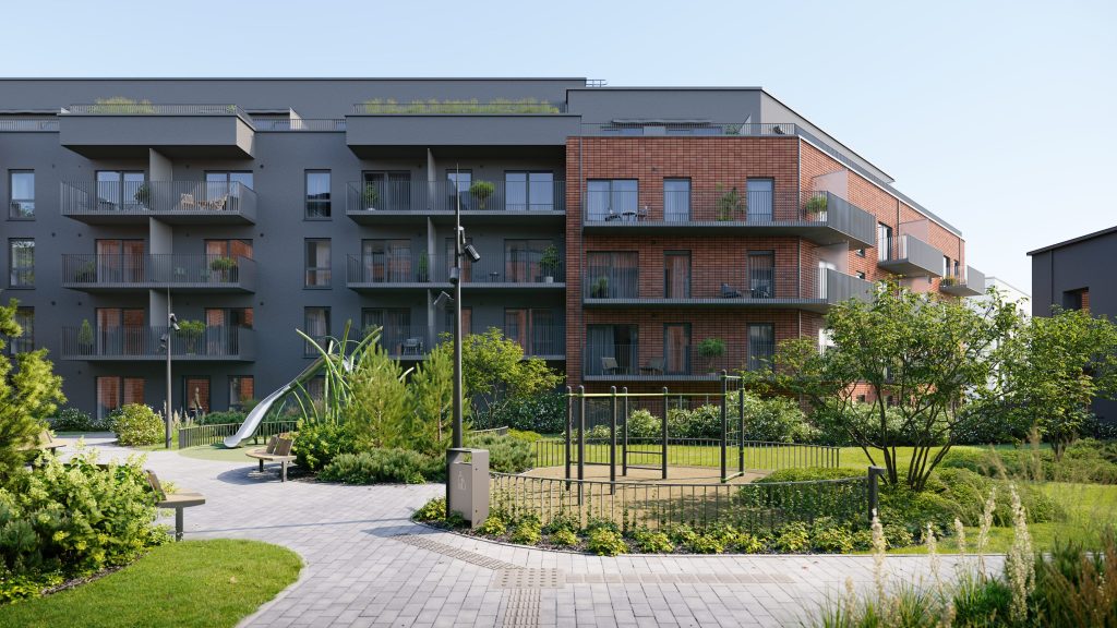 Baltupis 1 etapas (Didlaukio g. 53) - Korterelamu - visuaalne