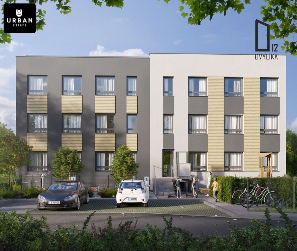 12 dvylika (J. Bretkūno g. 5) - Daudzdzīvokļu nams - vizualizācija