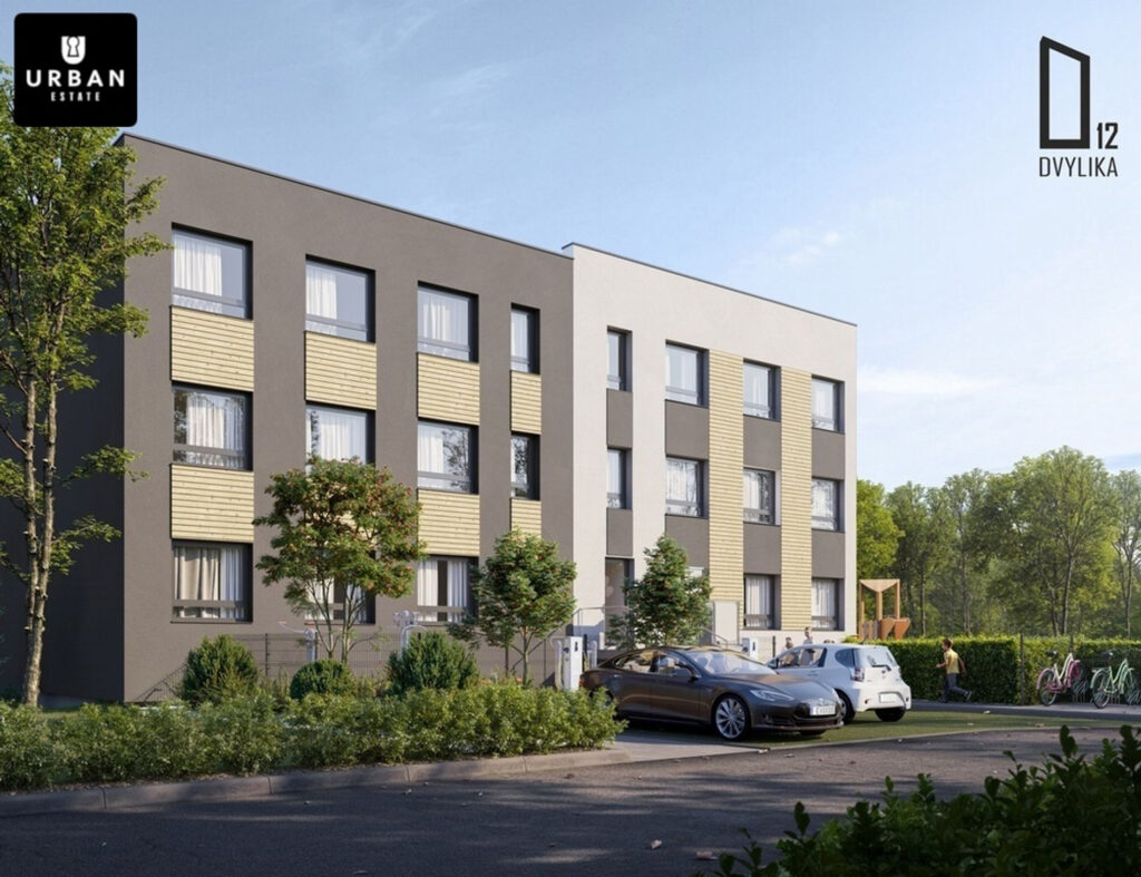 12 dvylika (J. Bretkūno g. 5) - Daudzdzīvokļu nams - vizualizācija