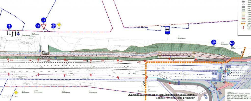 Kareivių g. tarp Verkių ir Kalvarijų g. (Kareivių g.) - Tänav - visuaalne