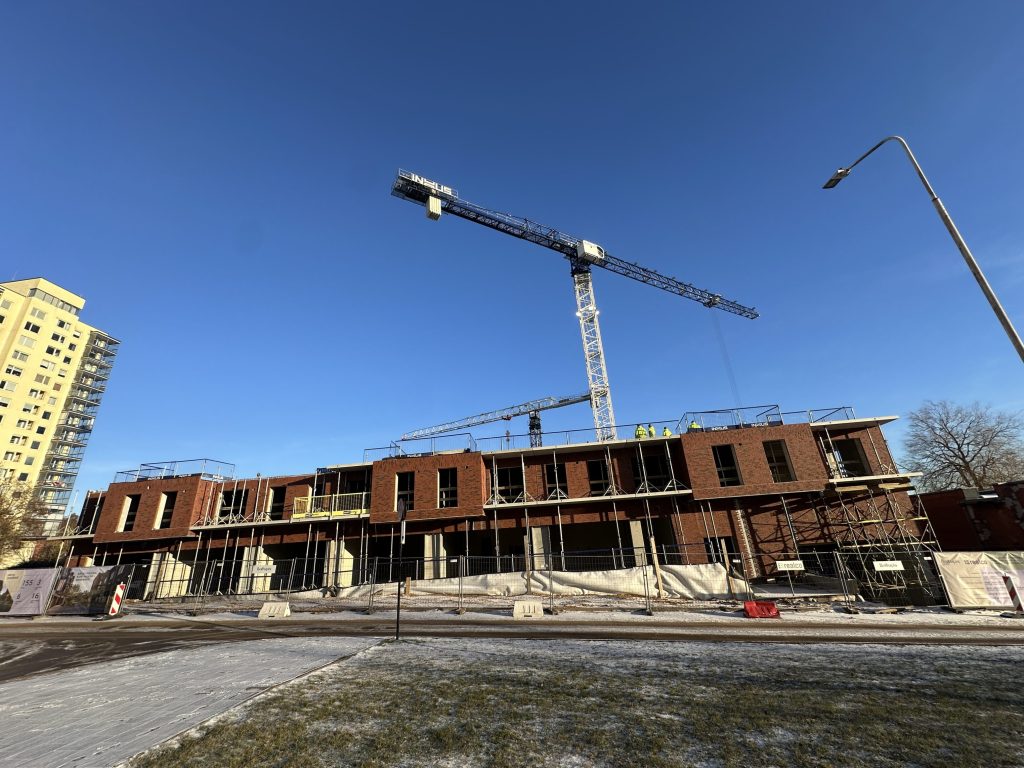 Baltupis 1 etapas (Didlaukio g. 53) - Korterelamu - ehituse fotod