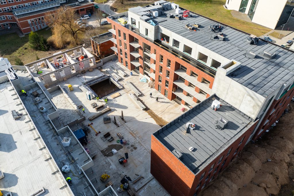 Baltupis 1 etapas (Didlaukio g. 53) - Korterelamu - ehituse fotod