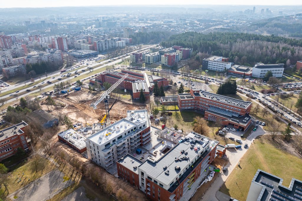 Baltupis 1 etapas (Didlaukio g. 53) - Korterelamu - ehituse fotod