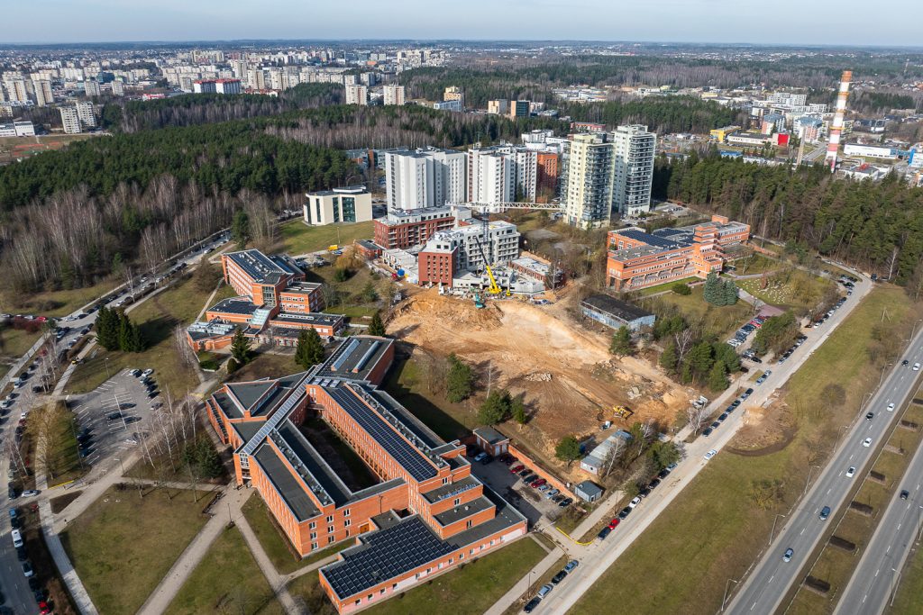 Baltupis 1 etapas (Didlaukio g. 53) - Korterelamu - ehituse fotod