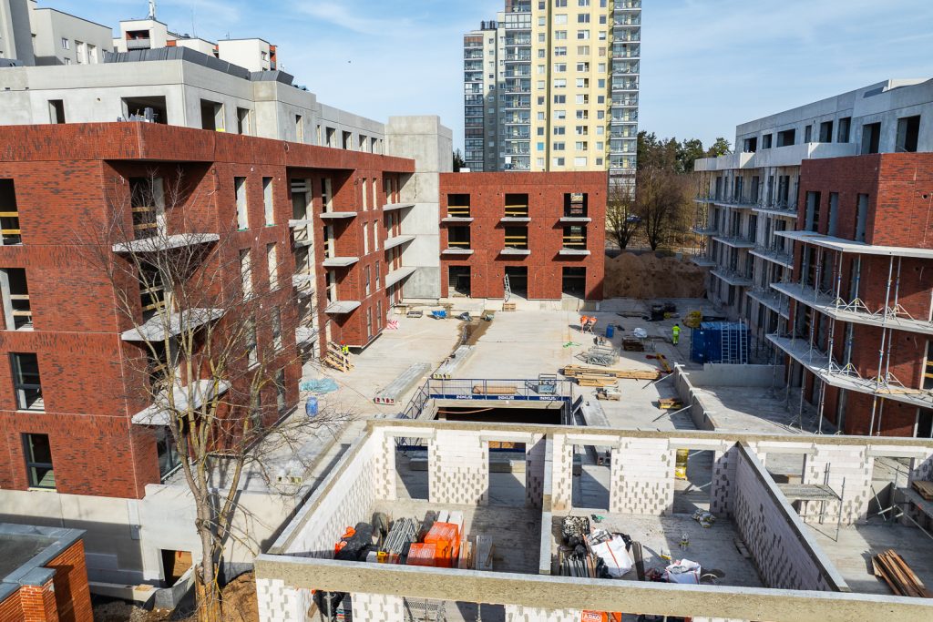 Baltupis 1 etapas (Didlaukio g. 53) - Korterelamu - ehituse fotod