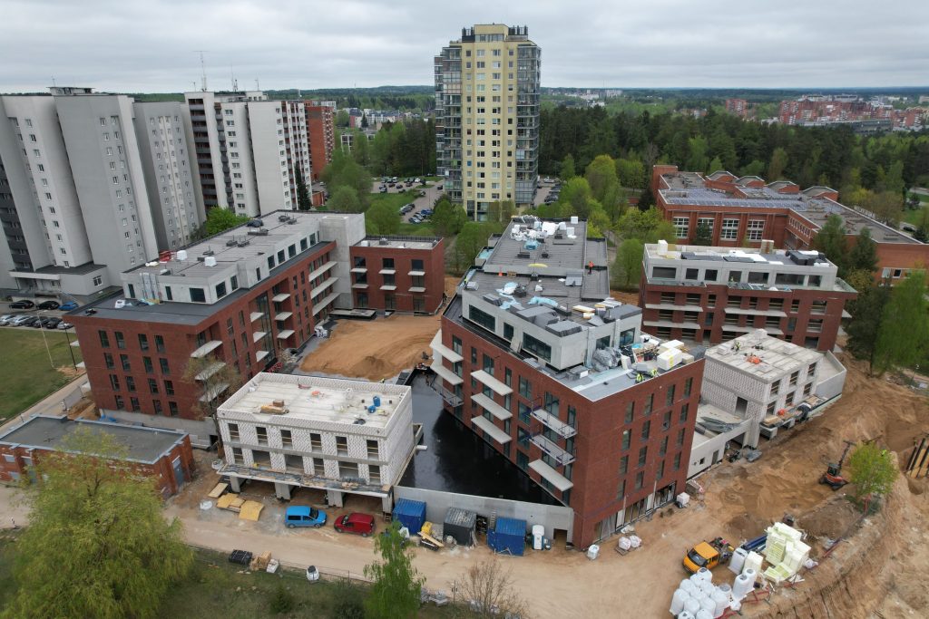 Baltupis 1 etapas (Didlaukio g. 53) - Korterelamu - ehituse fotod