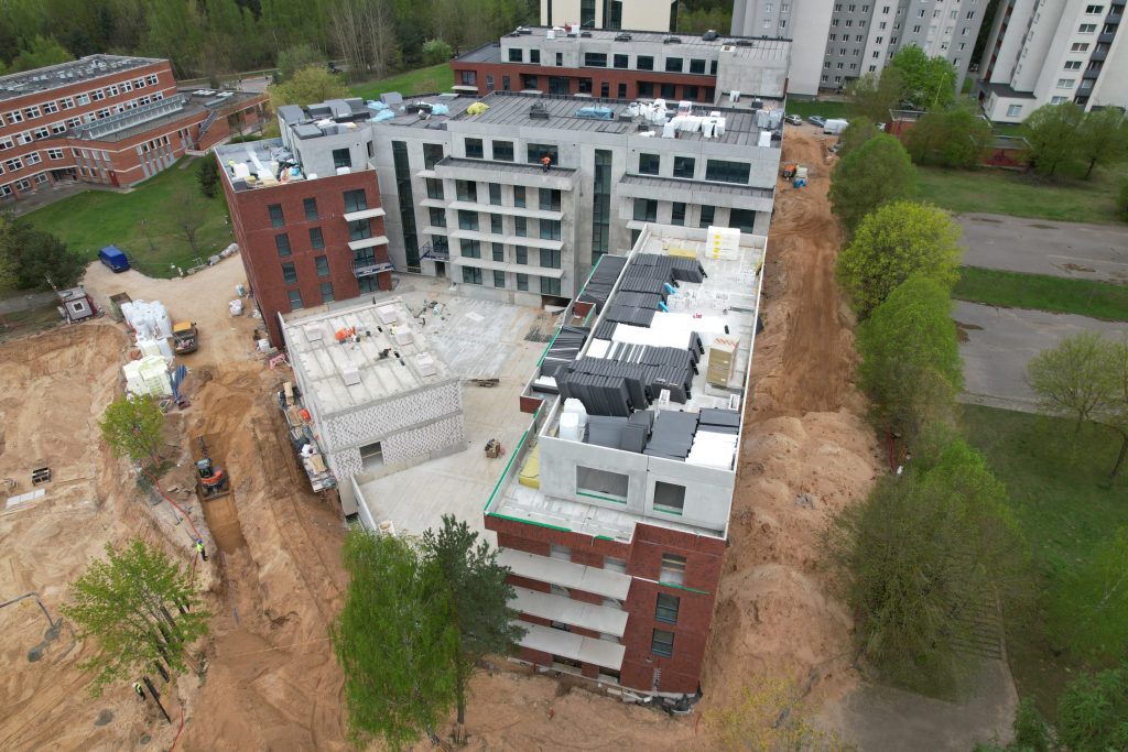 Baltupis 1 etapas (Didlaukio g. 53) - Korterelamu - ehituse fotod