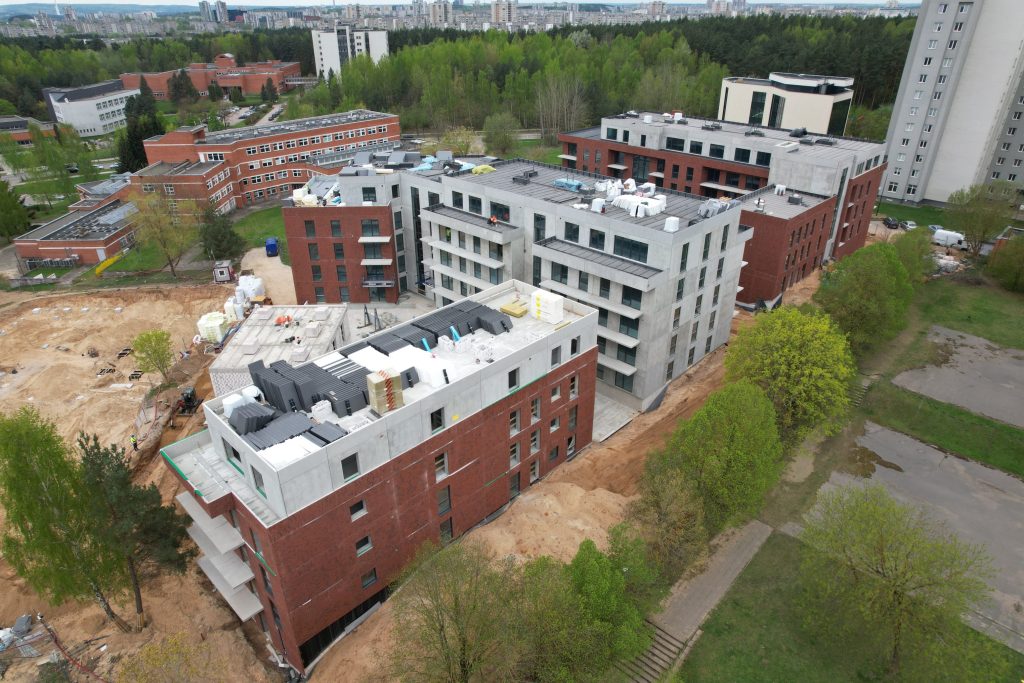 Baltupis 1 etapas (Didlaukio g. 53) - Korterelamu - ehituse fotod