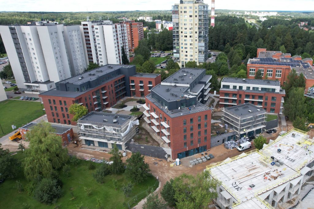 Baltupis 1 etapas (Didlaukio g. 53) - Korterelamu - ehituse fotod