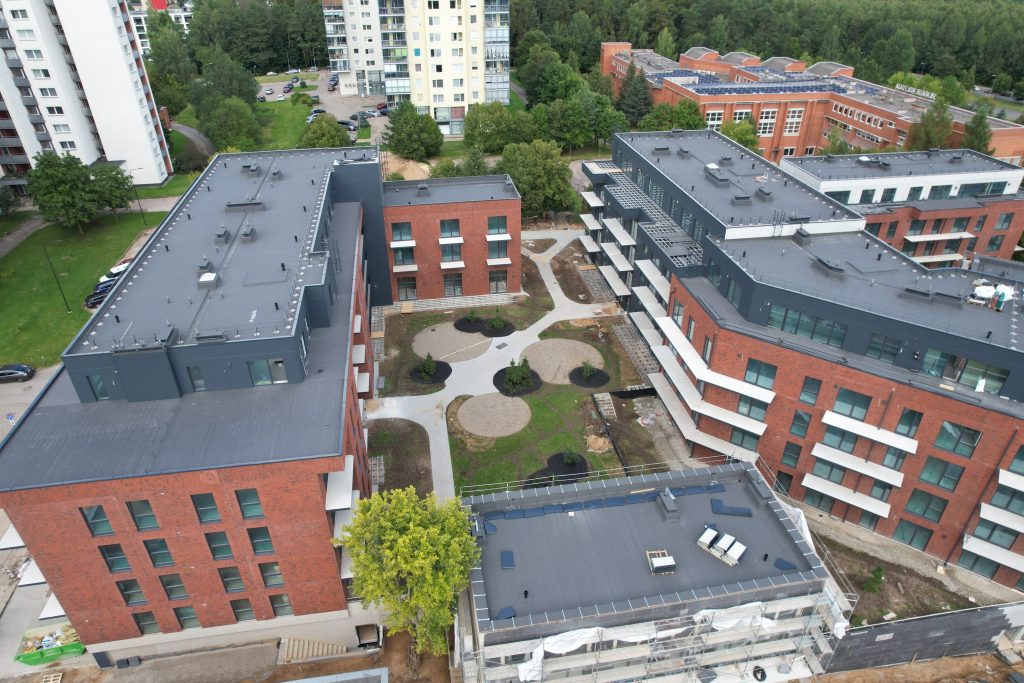 Baltupis 1 etapas (Didlaukio g. 53) - Korterelamu - ehituse fotod