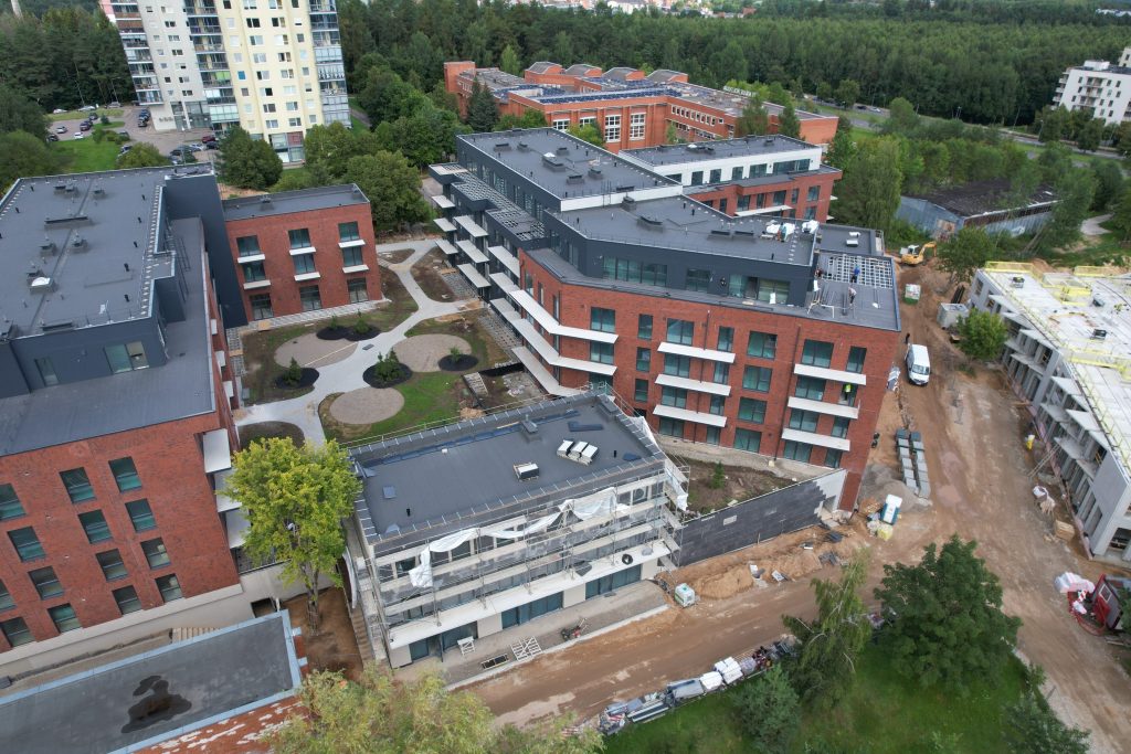 Baltupis 1 etapas (Didlaukio g. 53) - Korterelamu - ehituse fotod