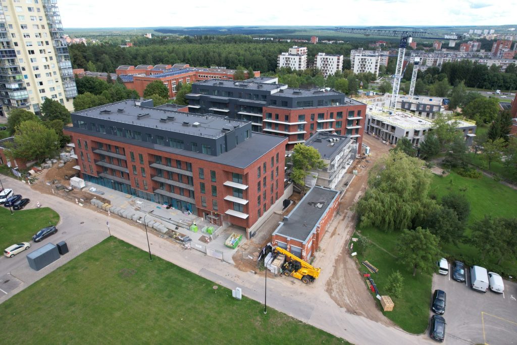 Baltupis 1 etapas (Didlaukio g. 53) - Korterelamu - ehituse fotod