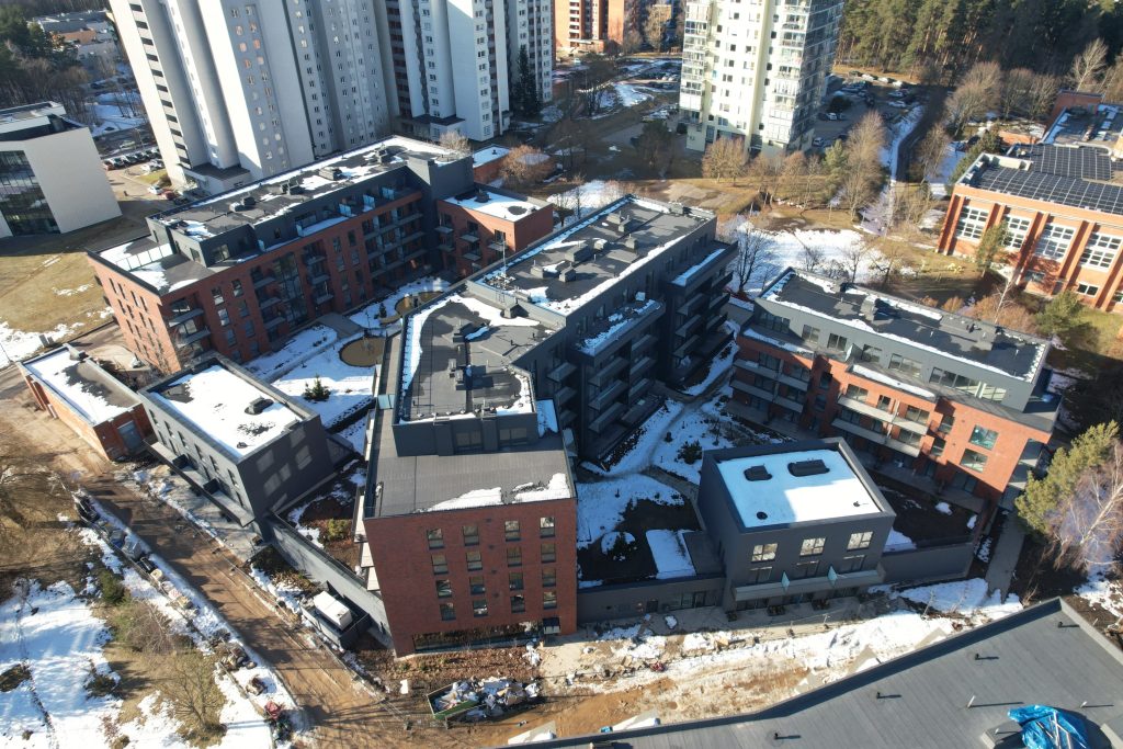 Baltupis 1 etapas (Didlaukio g. 53) - Korterelamu - ehituse fotod