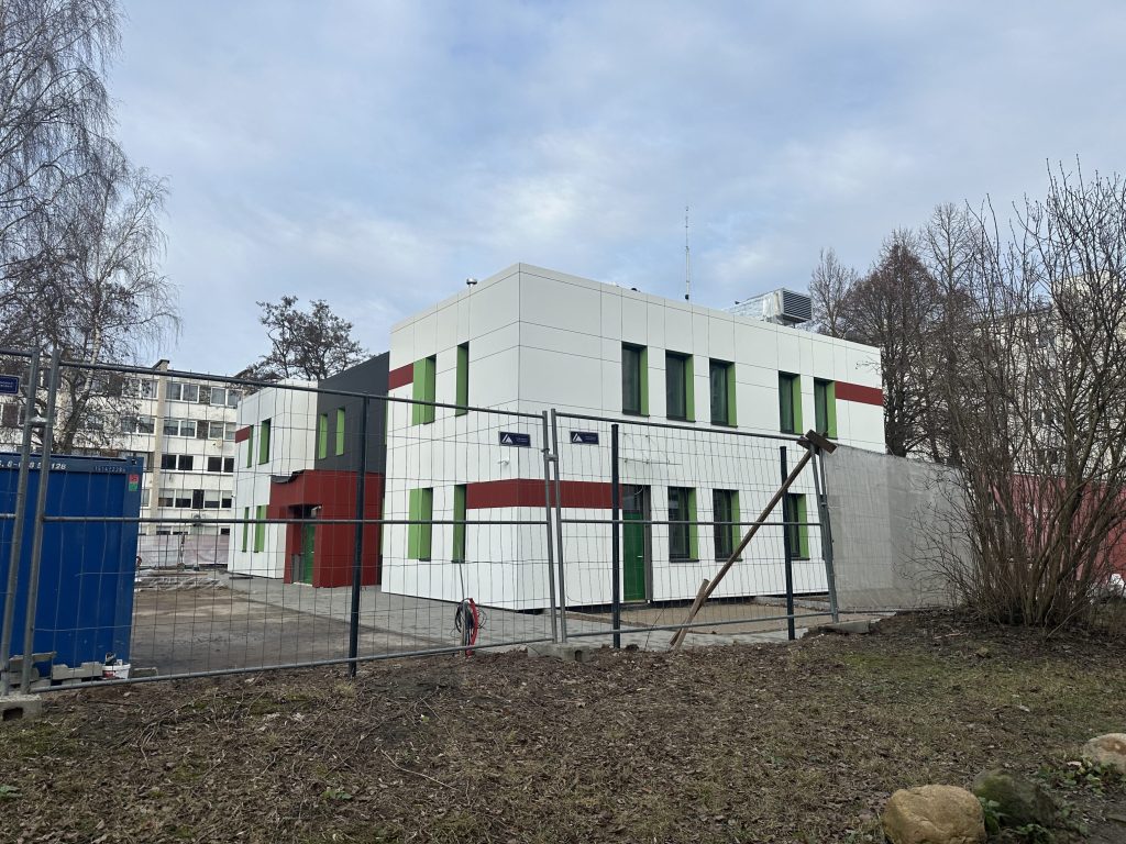 Savanorių pr. 55 (Savanorių pr. 55) - Specialized care center - construction photos