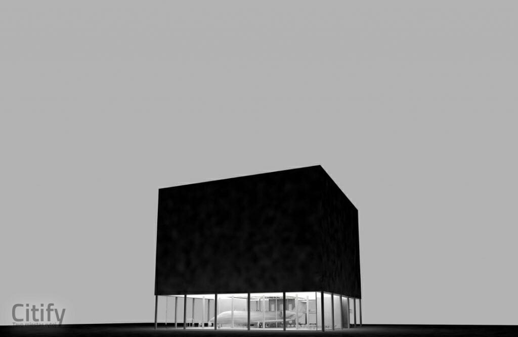 Aerocity Dariaus ir Girėno g. 34F (Dariaus ir Girėno g. 34F) - Office center - visualization