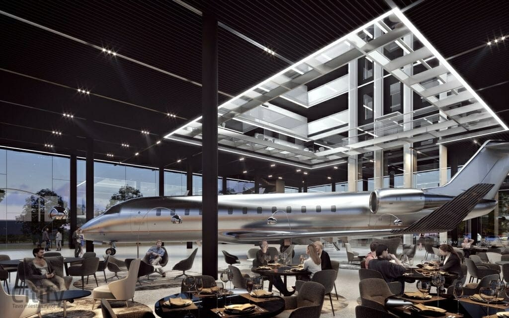 Aerocity Dariaus ir Girėno g. 34F (Dariaus ir Girėno g. 34F) - Office center - visualization