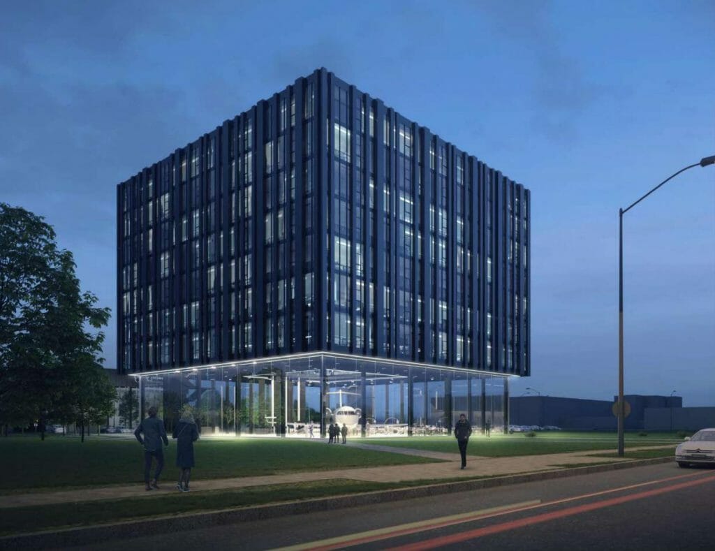 Aerocity Dariaus ir Girėno g. 34F (Dariaus ir Girėno g. 34F) - Office center - visualization