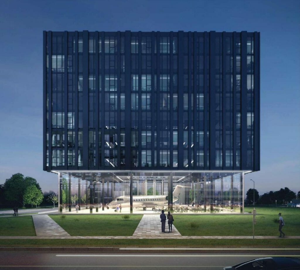 Aerocity Dariaus ir Girėno g. 34F (Dariaus ir Girėno g. 34F) - Office center - visualization