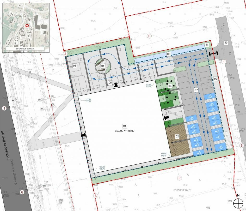 Aerocity Dariaus ir Girėno g. 34F (Dariaus ir Girėno g. 34F) - Office center - visualization