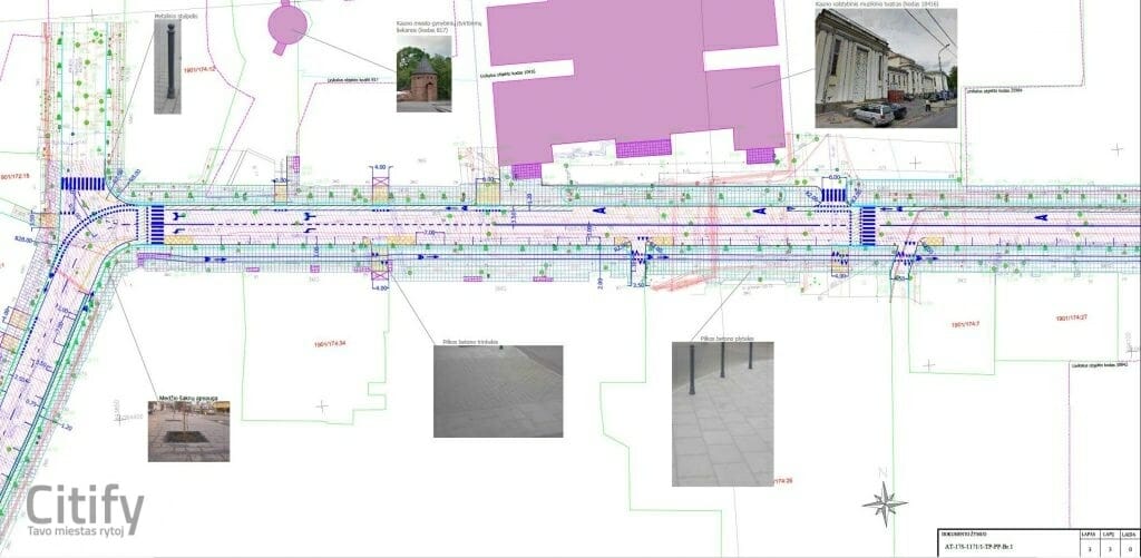 Kęstučio g. rekonstrukcija (Kęstučio g.) - Street - visualization
