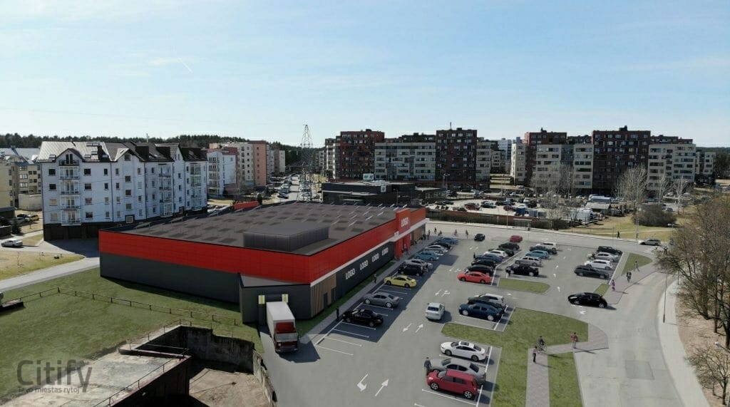 Rimi Šiltnamių g. (Šiltnamių g. 21) - Toidupood - visuaalne