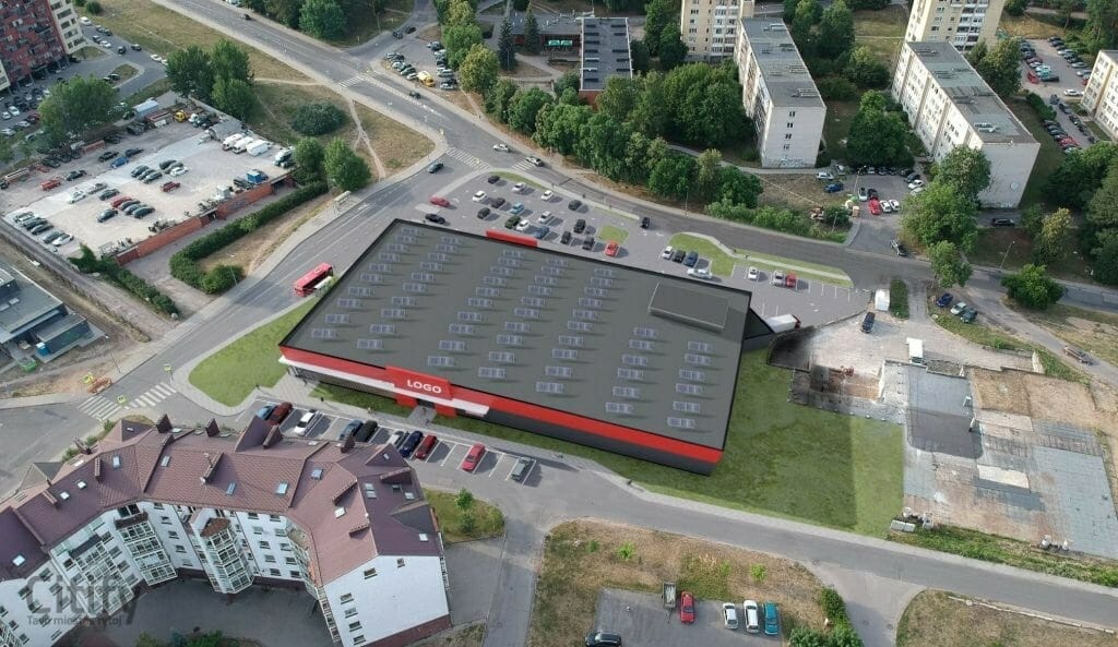 Rimi Šiltnamių g. (Šiltnamių g. 21) - Toidupood - visuaalne