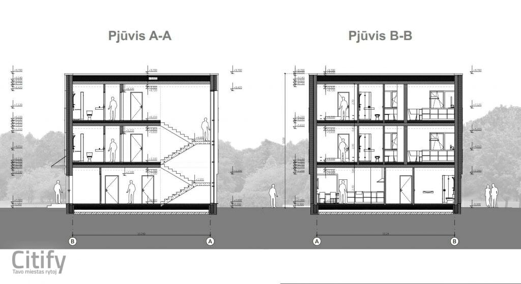 Taikos pr. 119B (Taikos pr. 119B) - Multi apartment - visualization