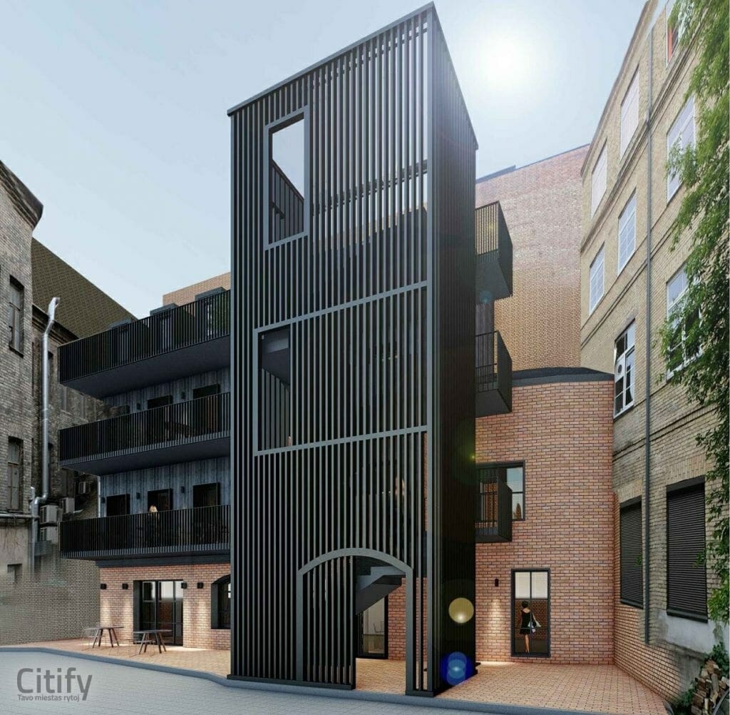 Vilniaus g. 29 (Vilniaus g. 29) - Multi apartment - visualization