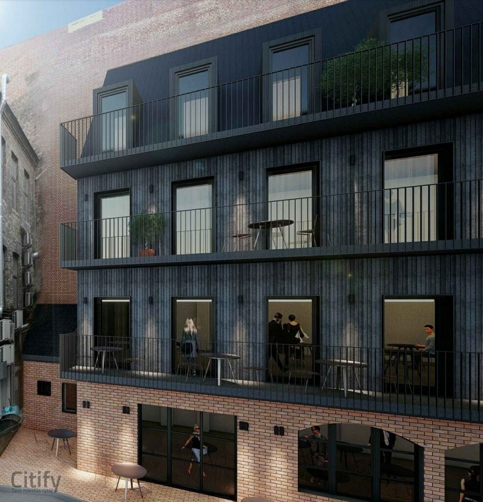 Vilniaus g. 29 (Vilniaus g. 29) - Multi apartment - visualization