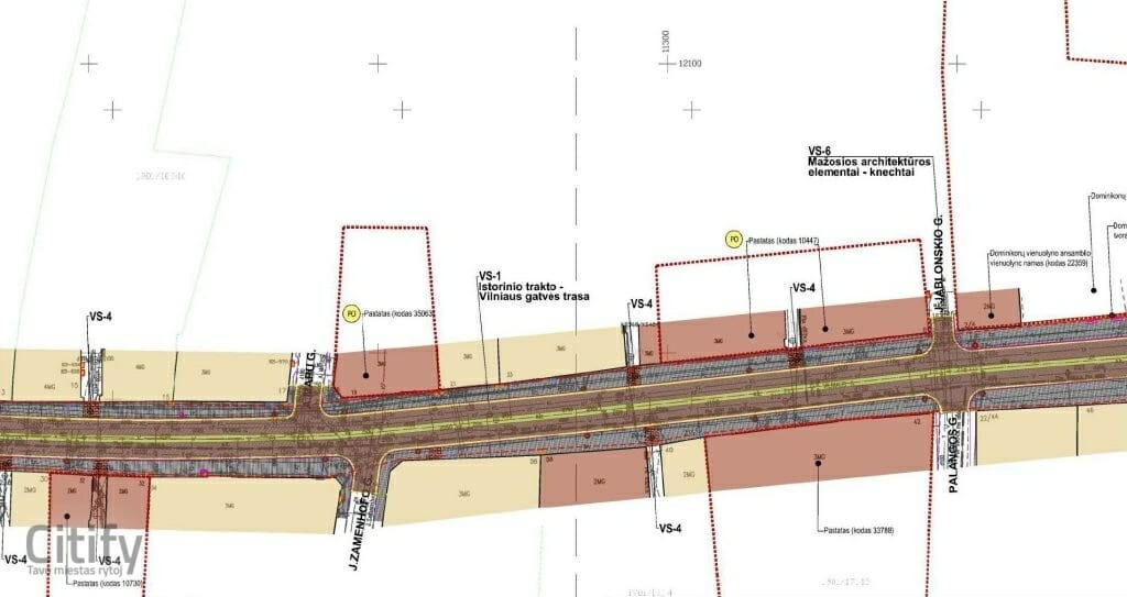 Vilniaus g. rekonstrukcija (Vilniaus g.) - Street - visualization