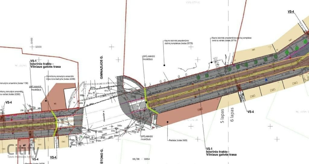Vilniaus g. rekonstrukcija (Vilniaus g.) - Street - visualization