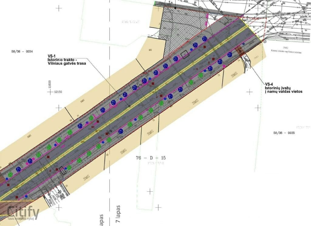 Vilniaus g. rekonstrukcija (Vilniaus g.) - Street - visualization