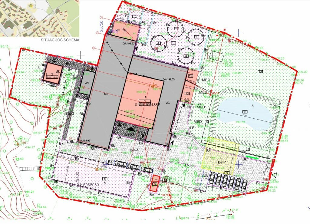 Vilniaus gyvūnų globos namai (L. Giros g. 114) - Mājdzīvnieku veselības aprūpe - vizualizācija