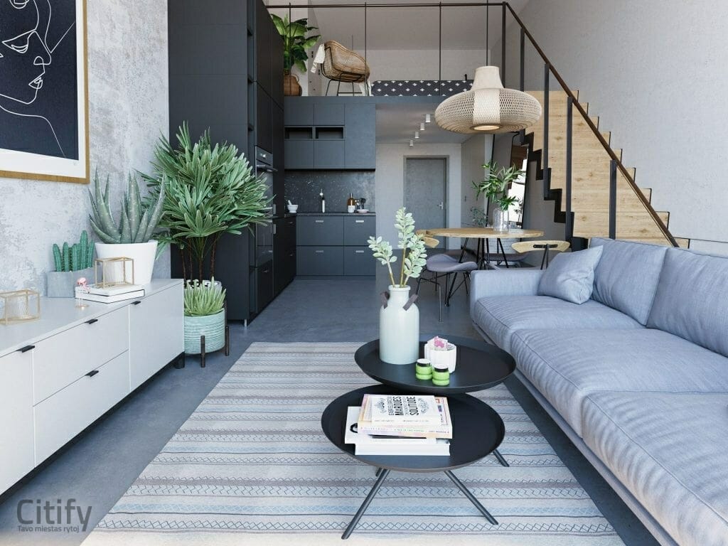 Western 32 (Viršuliškių g. 32) - Loftid - visuaalne