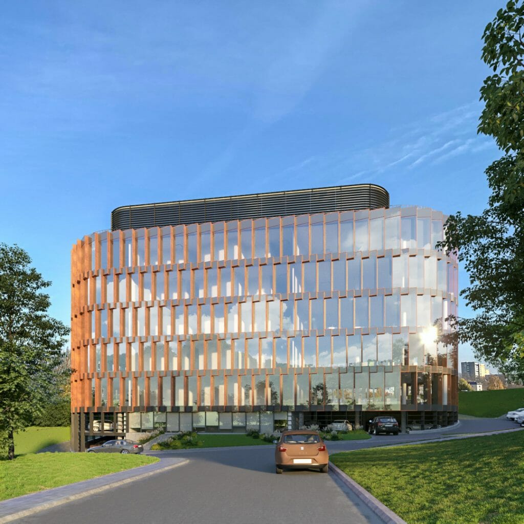 Žirnių g. 88, 90 (Žirnių g. 88, 90) - Office center - visualization