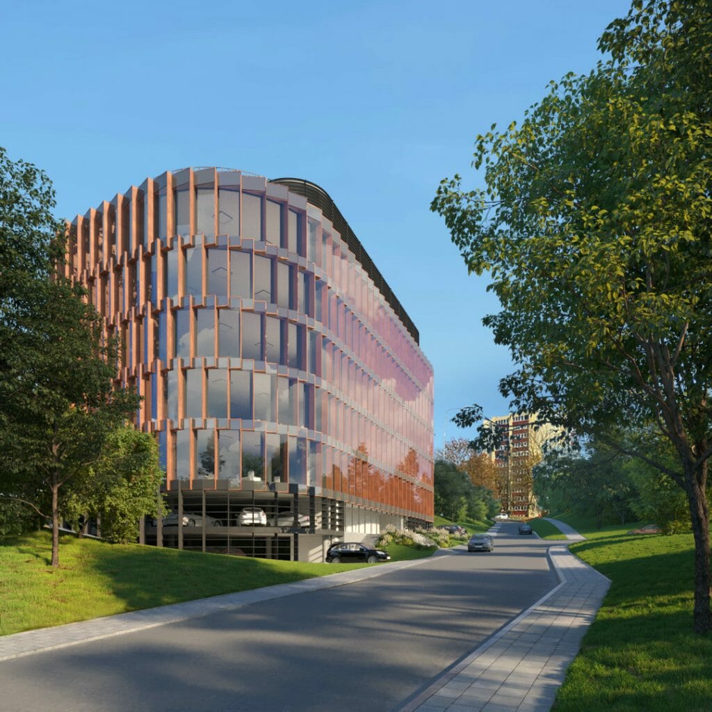 Žirnių g. 88, 90 (Žirnių g. 88, 90) - Office center - visualization