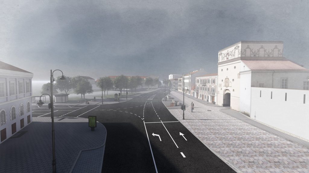 Bazilijonų g. ir skvero rekonstrukcija (Bazilijonų g.) - Gatvė - vizualizacija